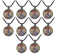 10 Colar Santa Gianna Escapulario Lembrancinha Barato 10 Colar Santa Gianna Escapulario Lembrancinha Barato