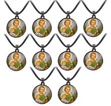 10 Colar São Jose Escapulario Lembrancinha Barato Regulavel 10 Colar São Jose Escapulario Lembrancinha Barato Regulavel