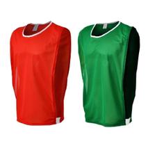 10 Coletes de Treino Divididos em Duas Cores (5 Vermelho + 5 Verde) 10 Coletes de Treino Divididos em Duas Cores (5 Vermelho + 5 Verde)