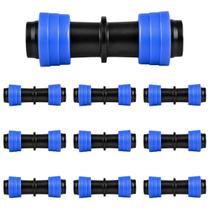 10 Conector Emenda 16mm Anel Mangueira Irrigação Gotejamento 10 Conector Emenda 16mm Anel Mangueira Irrigação Gotejamento