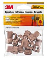 10 conector emenda derivação 4 mm marron 567 segurança 3m