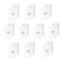 10 CONJUNTO 4x2 TOMADA 10A Orion Schneider S71302104 Branco 10 CONJUNTO 4x2 TOMADA 10A Orion Schneider S71302104 Branco