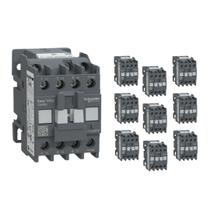 10 Contator EasyPact TVS 9A 3P Bobina 220VCA 1NA Schneider