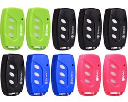 10 Controle Portão Eletronico Alarme 433,92mhz Code Learn Garen Ppa Rcg Seg com Clip de Fixação