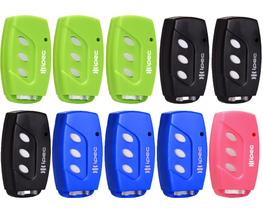 10 Controle Portão Eletronico Alarme 433mhz Garen Ppa Rcg Seg com Clip de Fixação