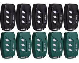 10 Controle Remoto 3 Canais 433,92mhz Code Learn com Clip de Fixação