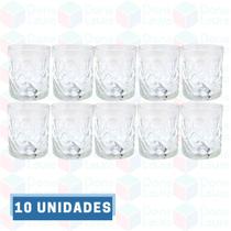 10 Copo baixo p/ Uísque 330ML Linha Leblon Drinks Eventos