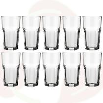 10 Copo de Vidro Bristol 200ML Nadir Café Água Eventos Drink 10 Copo de Vidro Bristol 200ML Nadir Café Água Eventos Drink