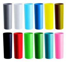 10 Copo Long Drink Flex Inquebrável Pra Festa Adesivar 300ml