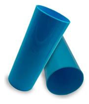 10 Copo Long Drink Flex Inquebrável Pra Festa Adesivar 300ml