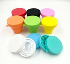 10 Copo Retrátil De Silicone Dobrável 100ml Ecológico 10 Copo Retrátil De Silicone Dobrável 100ml Ecológico