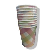 10 Copos de Papel Xadrez Colorido 270 ml Silver Festas - Inspire sua Festa Loja 10 Copos de Papel Xadrez Colorido 270 ml Silver Festas - Inspire sua Festa Loja