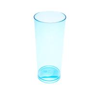 10 Copos Long Drink Acrílico Cristal Colorido 330ml Festas - M&Ca Plásticos