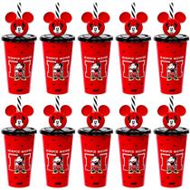 10 Copos Minnie Orelhinhas Aniversário Lembrancinha Festa 10 Copos Minnie Orelhinhas Aniversário Lembrancinha Festa