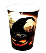 10 Copos Papel Descartável 240ml Festa - Halloween Abóbora Dark 10 Copos Papel Descartável 240ml Festa - Halloween Abóbora Dark