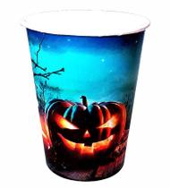 10 Copos Papel Descartável 240ml Festa - Halloween Abóbora 10 Copos Papel Descartável 240ml Festa - Halloween Abóbora