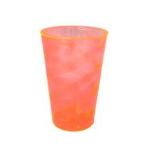 10 Copos Twister Cristal Colorido 400ml Festa P/ Transfer