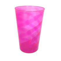 10 Copos Twister Cristal Colorido 400ml Festa P/ Transfer