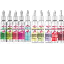 10 Corante Alimentício Soft Gel Bolos Confeitaria Kit Mix
