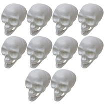 10 Cranio Caveira Esqueleto Plastico Decoração Halloween - Pais e filhos