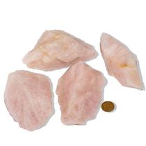 10 Cristal Rosa Pedra Bruto 300 a 400g 10 a 15cm Tipo B