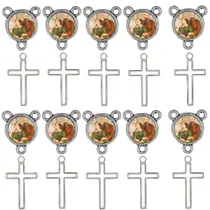 10 Crucifixos + 10 Entremeios São Luiz Martins Santa Zelia