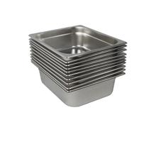 10 Cubas Gastronômica Buffet GN 1/1 65mm Aço Inox Sem Alça 10 Cubas Gastronômica Buffet GN 1/1 65mm Aço Inox Sem Alça