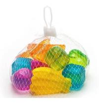 10 Cubos De Gelo Artificial Colorido Reutilizável