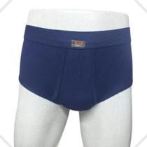 10 Cuecas Click Adulto Slip Tradicional Abertura Helanca 120