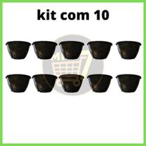 10 Cuias Tamanho 18 Ideal Para Suculentas Material Plástico Resistente 10 Cuias Tamanho 18 Ideal Para Suculentas Material Plástico Resistente