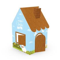 10 cx casinha - tempo de pascoa c5395 ideia