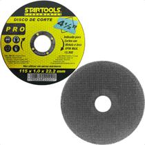 10 Disco Lixadeira Flaap Corte Ferro Metal Inox 1/2 40 Grão