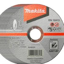 10 Discos Abrasivos De Corte P/alum (125x1x22.23mm) Makita B-45331-10