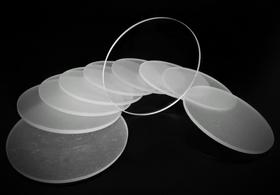 10 Discos de Acrílico Cast Cristal Virgem 3mm