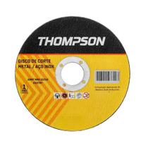10 Discos de Corte Fino Thompson Inox 4.1/2X1mm