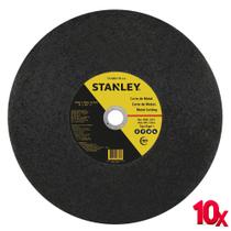 10 Discos de corte metal para serra 14 Pol 2,8mm Stanley Sta8011R-LA