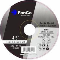 10 Discos de Corte Premium Fino Inox 115X1,0 Esmerilhadeira 10 Discos de Corte Premium Fino Inox 115X1,0 Esmerilhadeira