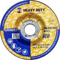 10 Discos De Desbaste Grinder 115mm - Heavy Duty - Icasa