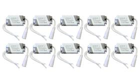10 Driver Led Reator Fonte Para Plafon 4w A 6w (7w) Bivolt 10 Driver Led Reator Fonte Para Plafon 4w A 6w (7w) Bivolt