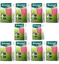 10 Drontal Puppy Suspensão 20ml Vermifugo Filhote Cães Elanco