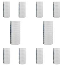 10 Elemento Filtrante Ranhurado 5"