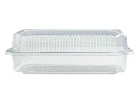 10 Embalagem plástico transparente retangular c/ tampa BP10 10 Embalagem plástico transparente retangular c/ tampa BP10