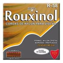 10 Encordoamentos Para Violão Nylon Bol Rouxinol 028/043 R58 10 Encordoamentos Para Violão Nylon Bol Rouxinol 028/043 R58