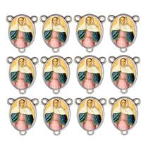 10 Entremeio Nossa Senhora das Lagrimas Oval Montagem Terços