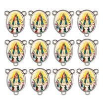 10 Entremeio Nossa Senhora do Bom Parto Oval Montagem Terços