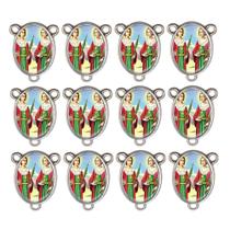 10 Entremeio Nossa Senhora Mistica Oval Montagem de Terços
