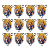10 Entremeio Nossa Senhora Rosario Oval para Montagem Terços