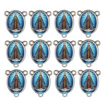 10 Entremeio Nossa Senhorada Aparecida Oval Montagem Terços