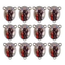 10 Entremeio São Vicente de Paula Oval para Montagem Terços 10 Entremeio São Vicente de Paula Oval para Montagem Terços