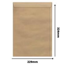 10 Envelopes Ofício A4 Kraft 229x324mm KN32 10 Envelopes Ofício A4 Kraft 229x324mm KN32